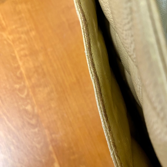 Chanel Medallion Beige Leather Monogram Tote with Gold Trim Authentic - Picture 11 of 15